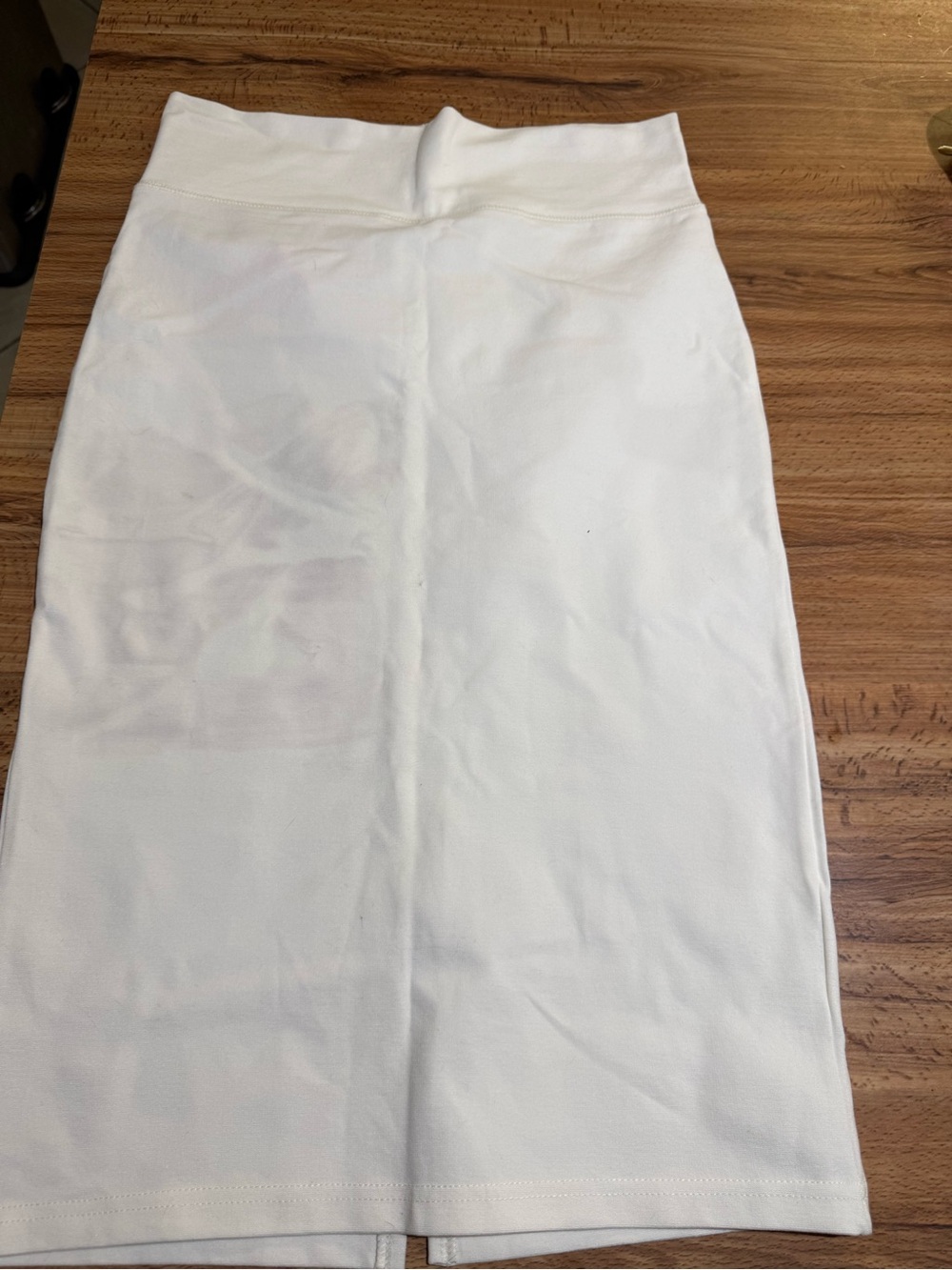 Love Culture White Pencil Midi Skirt